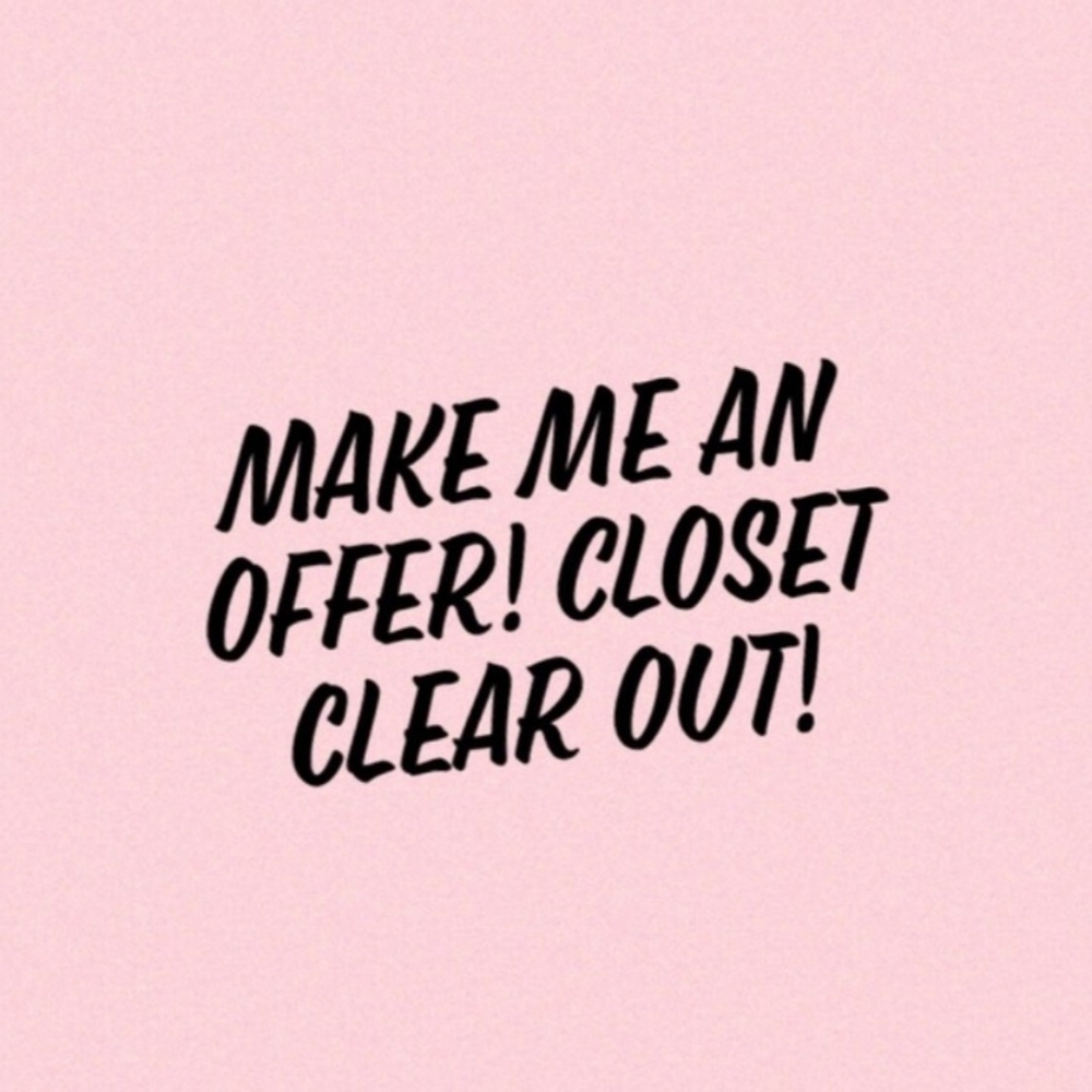 CLOSET CLEAROUT SALE!! DONT BUY !!
